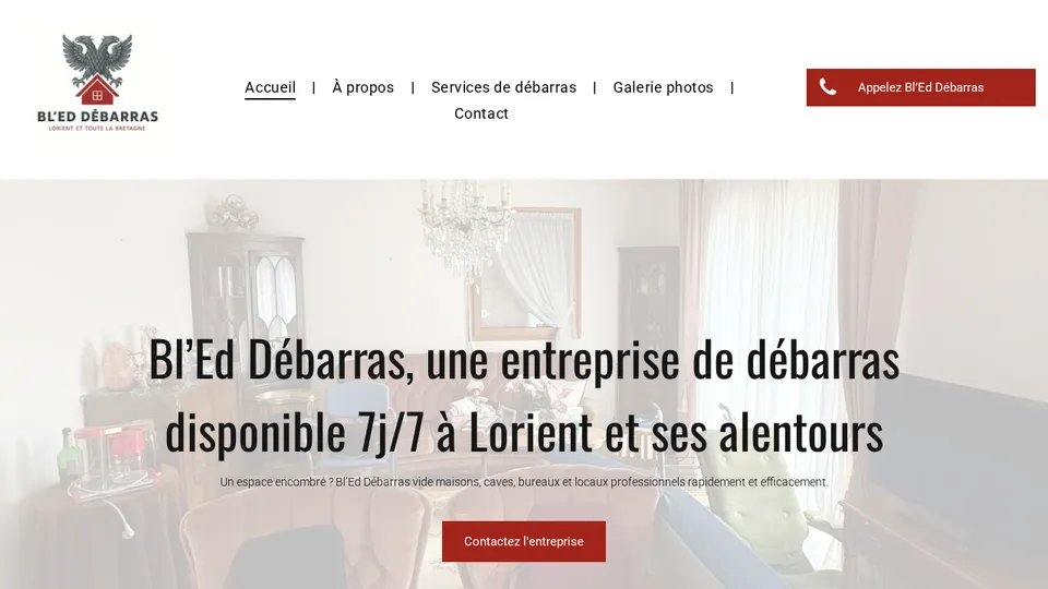 Aperçu du site de Bl’Ed Débarras