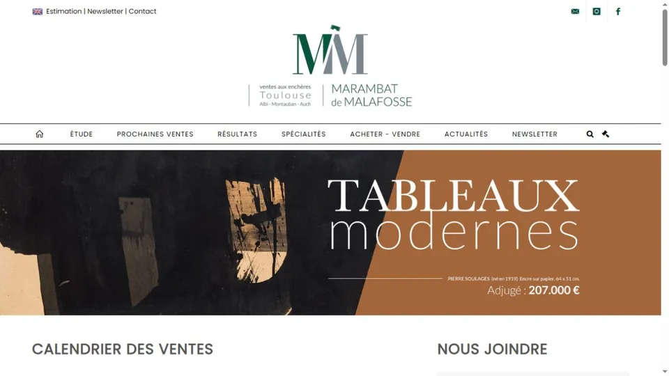 Aperçu du site de Marambat de Malafosse — Toulouse